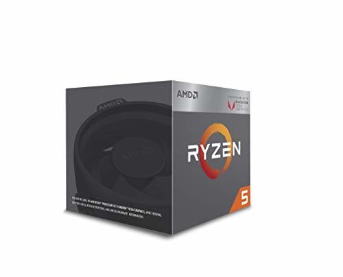 Electronic AMD Ryzen 5 2400G - Procesador con Radeon RX Vega11 Graphics (3.6