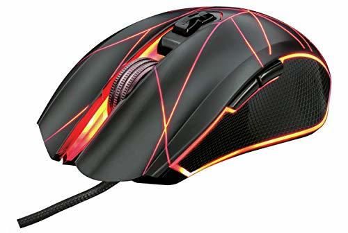 Trust Gaming GXT 160 Ture - Ratón Gaming RGB con 6 Botones