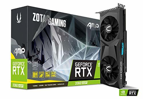 Electrónica ZOTAC Gaming GeForce RTX 2060 Super AMP 8GB GDDR6 Tarjeta gráfica para