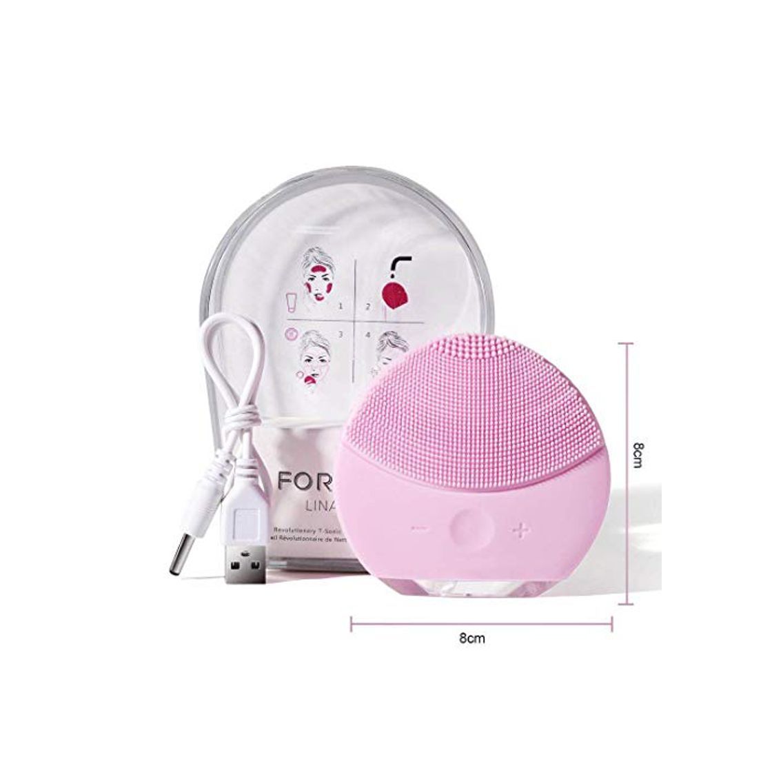 Social Cepillo de limpieza facial