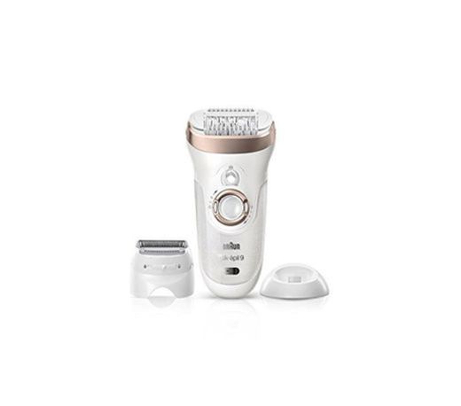 Braun Silk-épil 9 9-561 - Depiladora para mujer eléctrica inalámbrica con tecnología