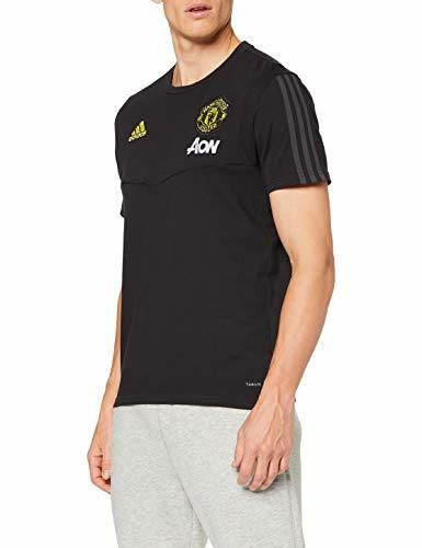 adidas Manchester United tee Camiseta, Hombre, Negro
