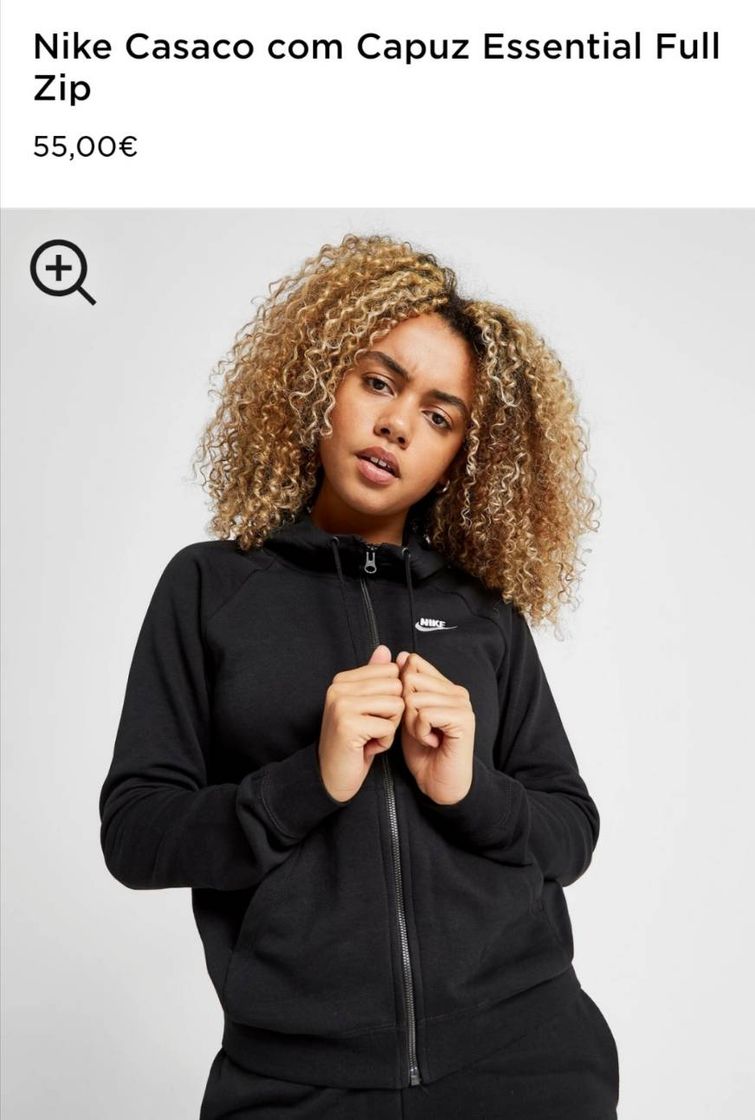 Social Nike Casaco com Capuz Essential Full Zip