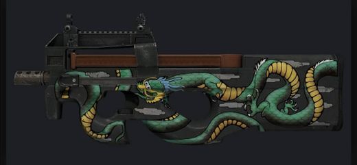 P90 | Emerald Dragon