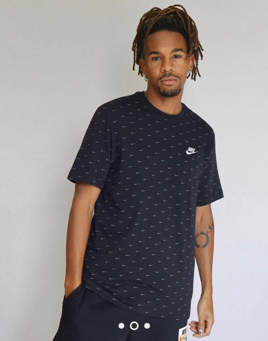 Social Nike T-Shirt All Over Print Swoosh