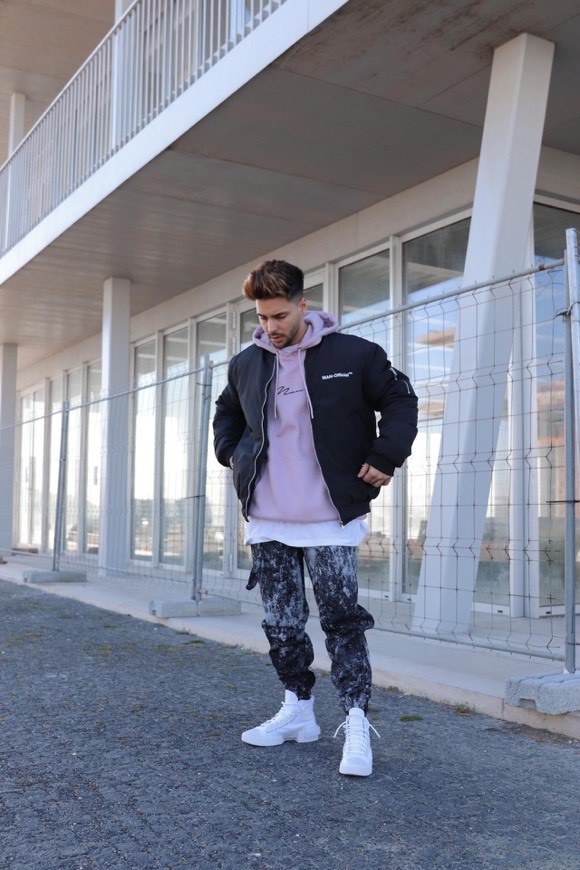 Social Paint print pants