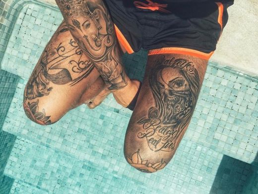 Legs tattoos 