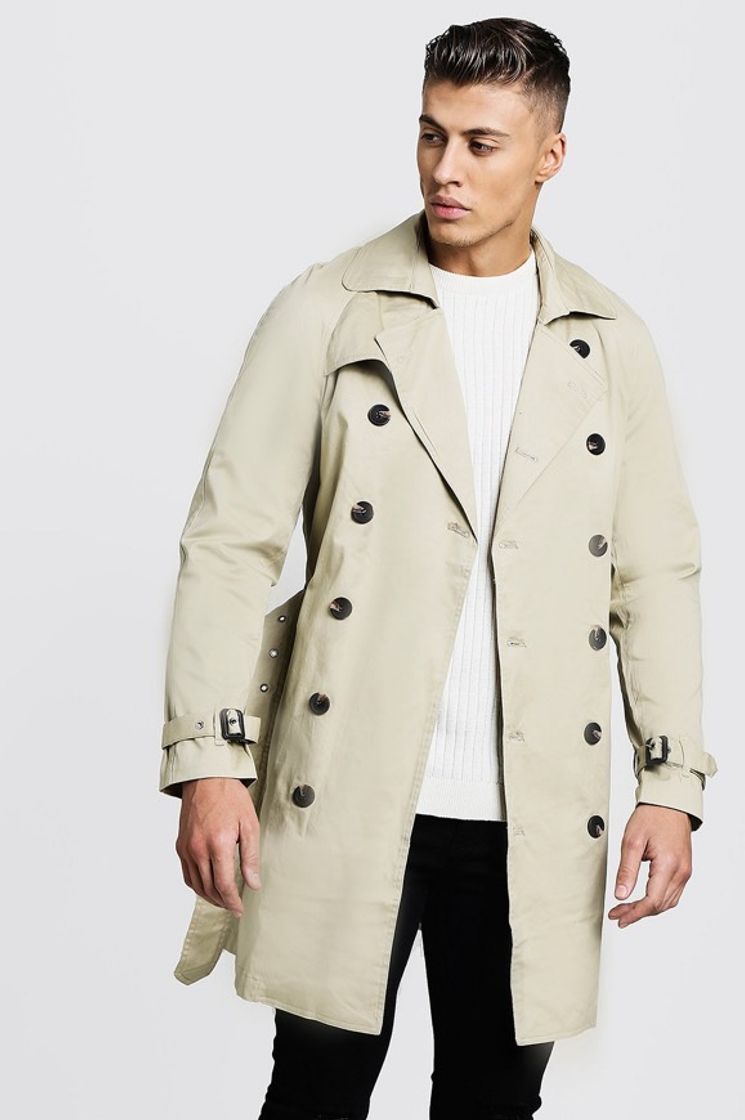 Producto Double Breasted Smart Trench