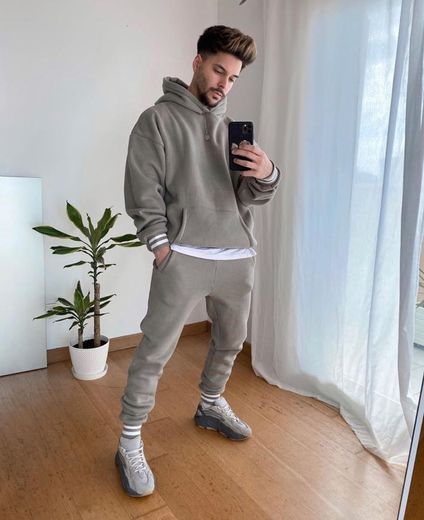 Vintage grey Hoodie