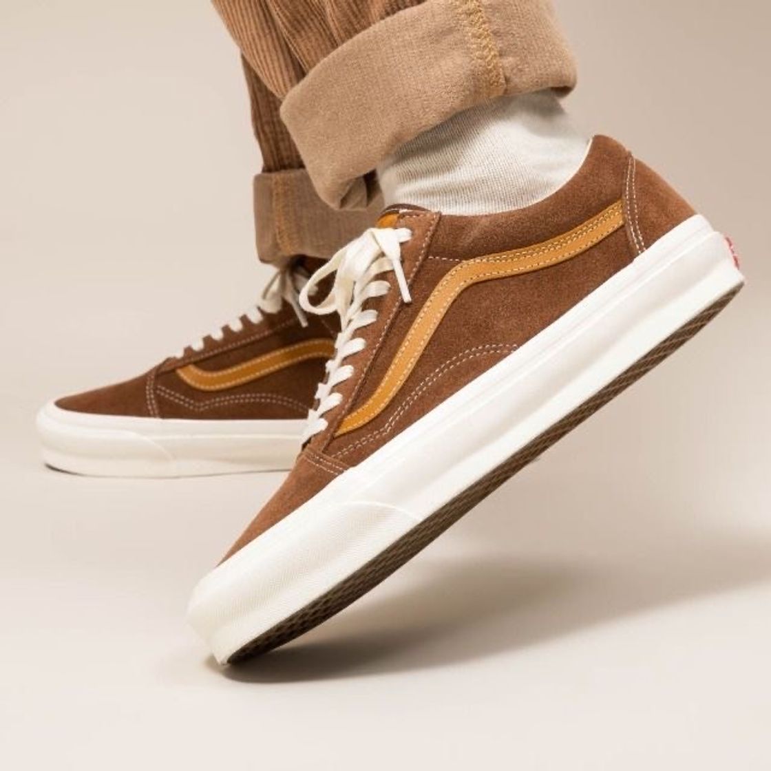 Fashion Vans OG Old Skool LX Brown