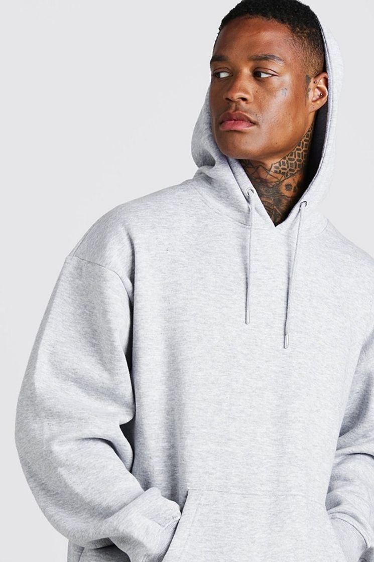 Product Basic Oversized Over The Head Fleece Hoodie