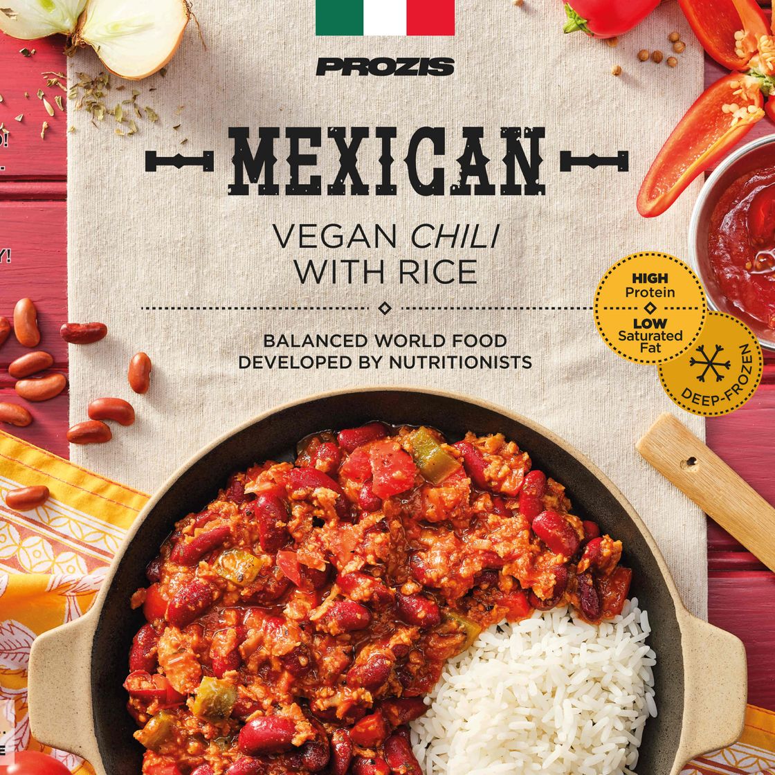 Product Mexican Vegan Chili - Almoço e Jantar