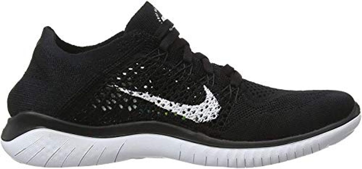 Fashion Nike Free RN Flyknit 2018, Zapatillas de Running para Mujer, Negro