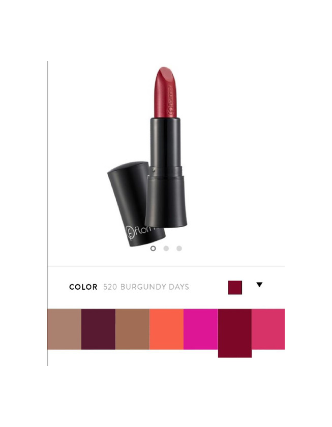 Product Flormar Supershine Lipstick Burgundy Days