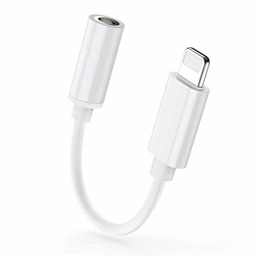 Electrónica DAEETO Adaptador de Conector de Auriculares 3.5mm Adaptador de Auriculares Convertidor de