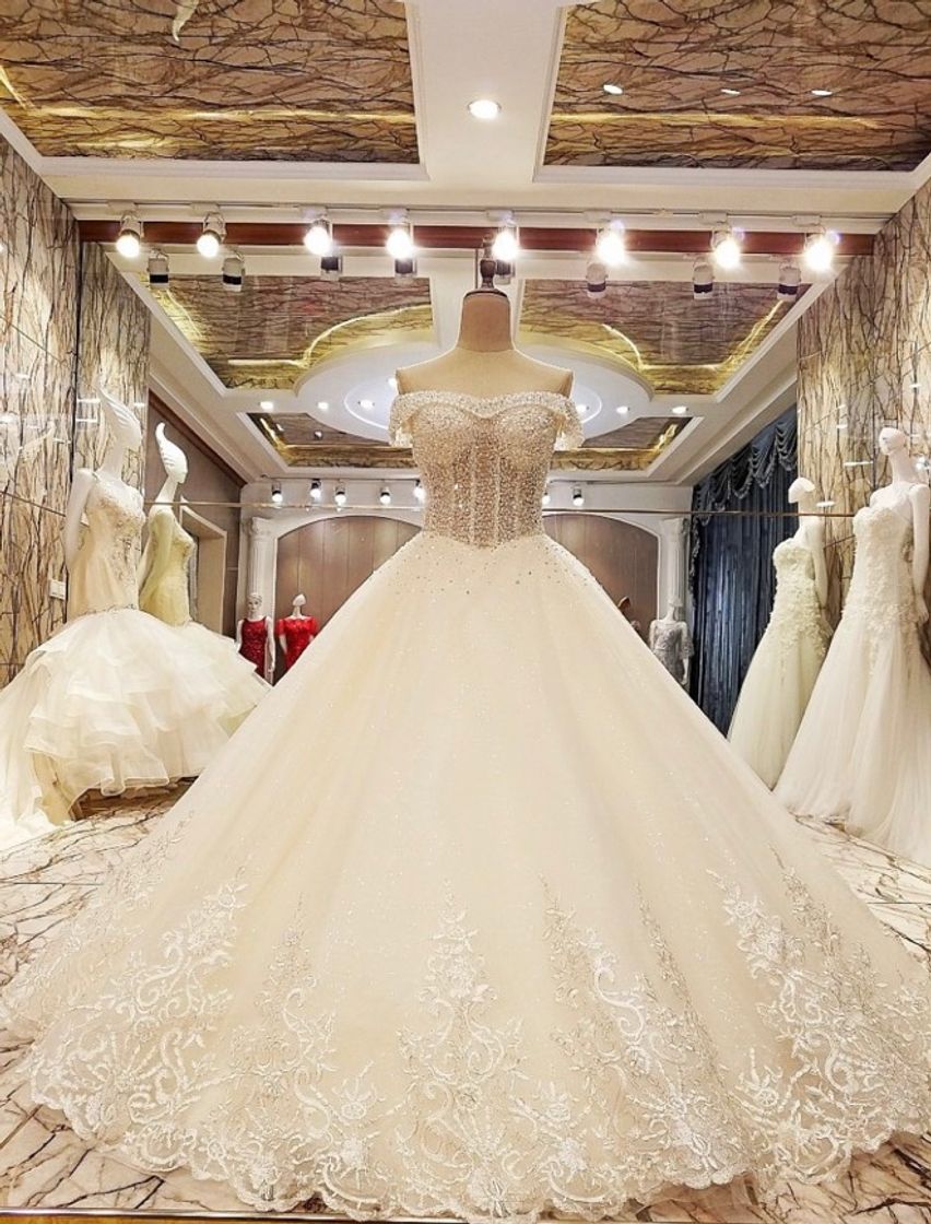 Social Sweetheart Ball Gown Wedding Dress