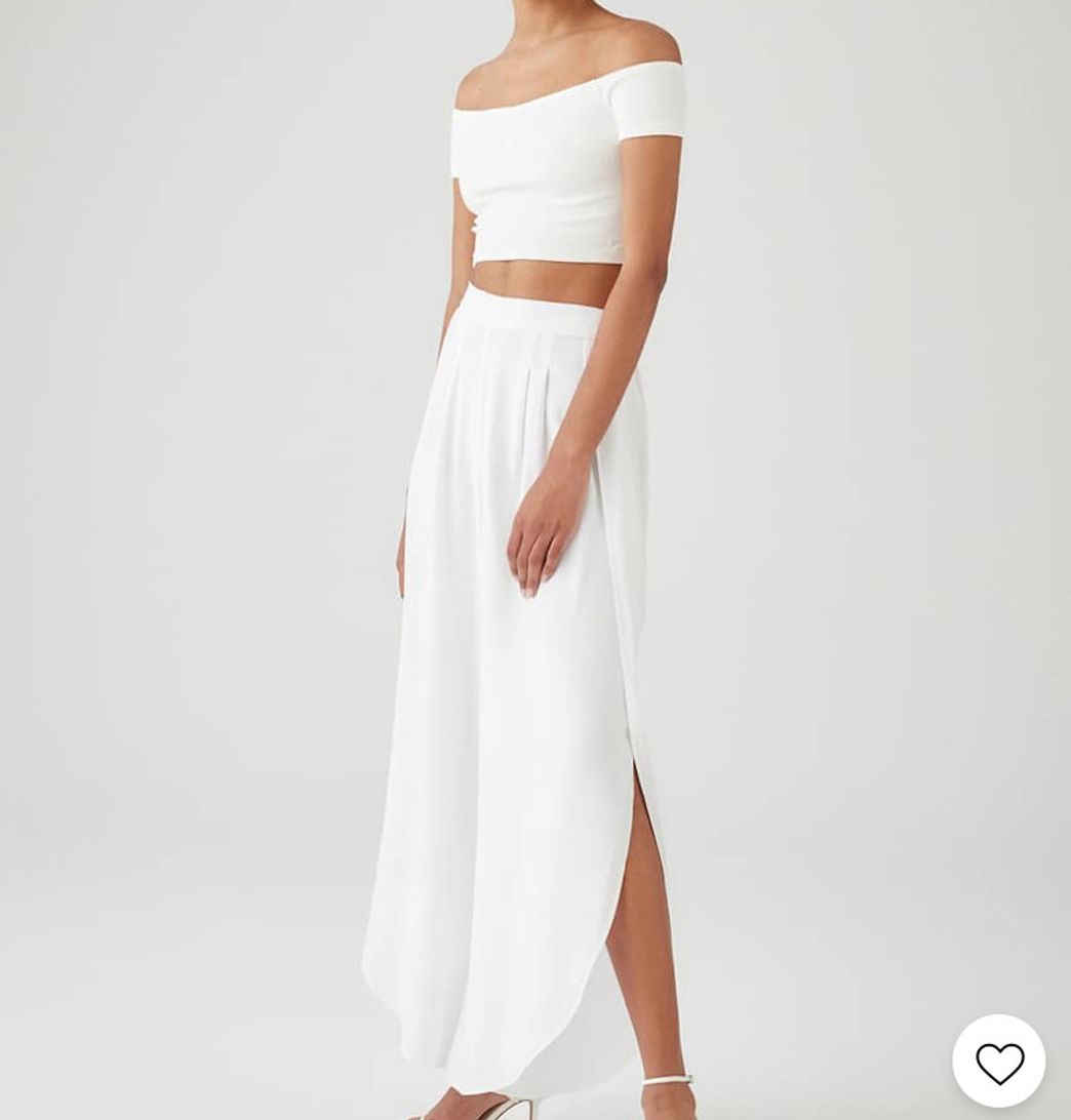 Social Calças rústicas de linho com pinças