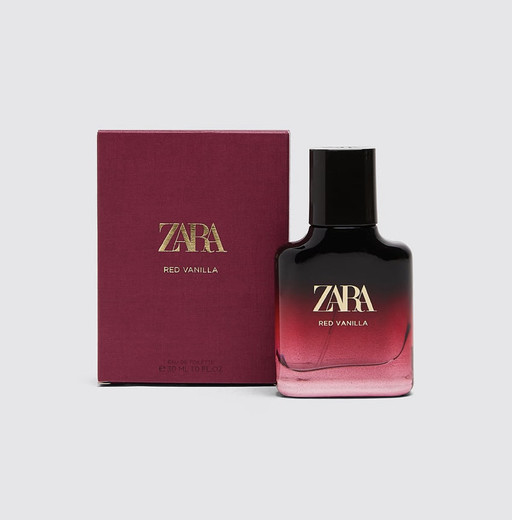 Perfume red vanilla Zara