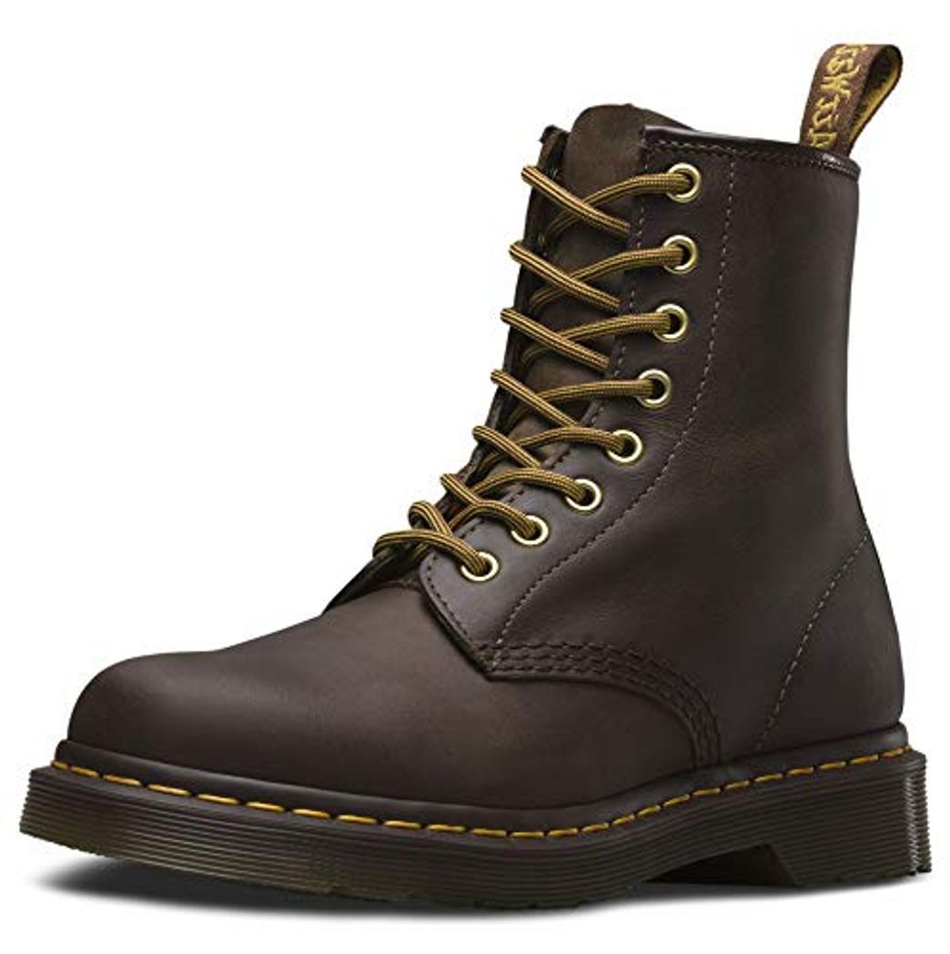 Fashion Dr. Martens 1460 - Botas Militares de Mujer, Marrón