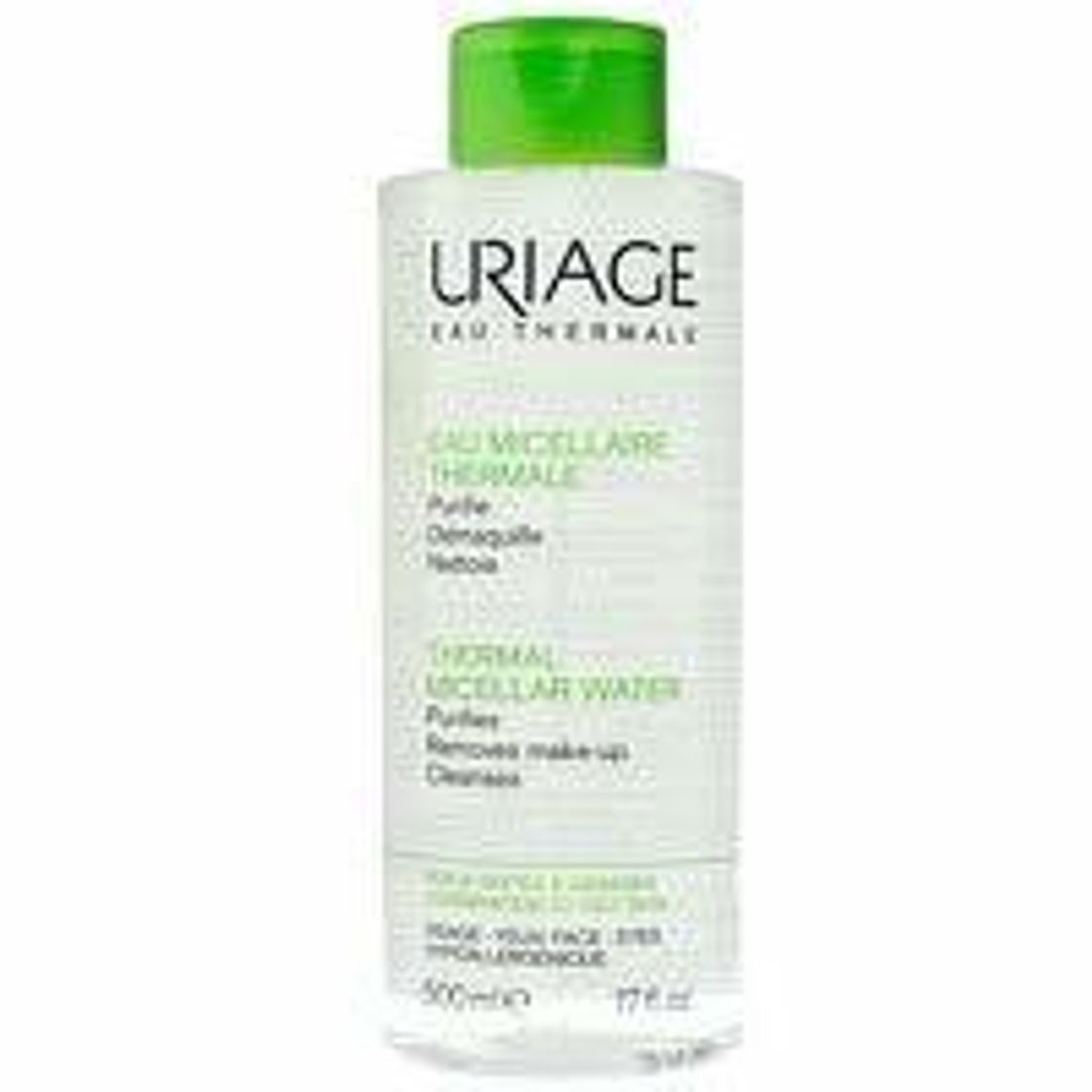 Beauty Uriage Agua Termal Micelar Desmaquillante Pieles Mixtas A Grasas 500ml