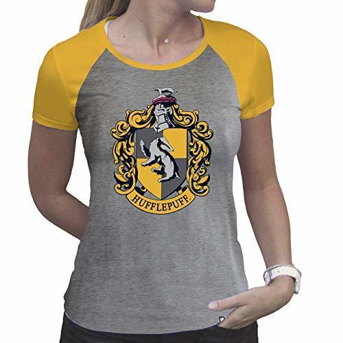 Product ABYstyle - Harry Potter - Camiseta - Hufflepuff - Mujer - Gris