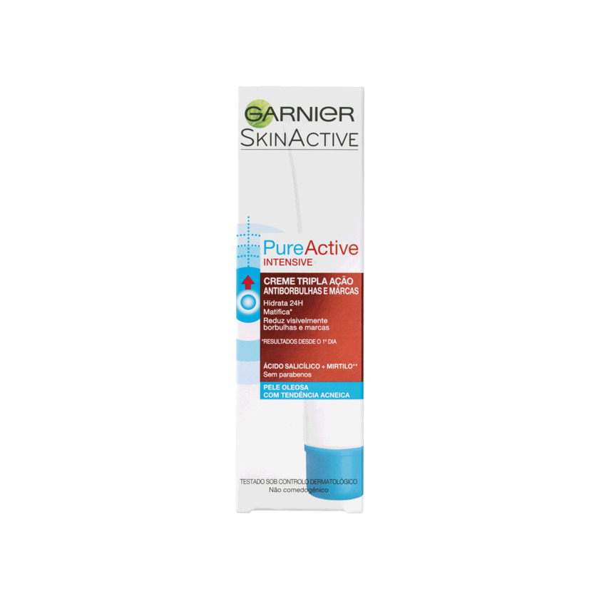 Producto Creme tripla ação antiborbulhas e marcas-Garnier skin active