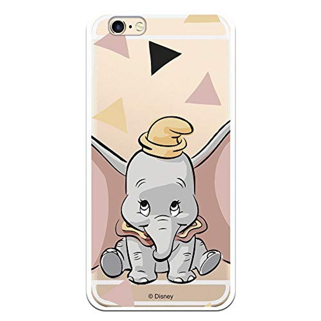 Place Funda para iPhone 6-6S Oficial de Dumbo Dumbo Silueta Transparente para Proteger