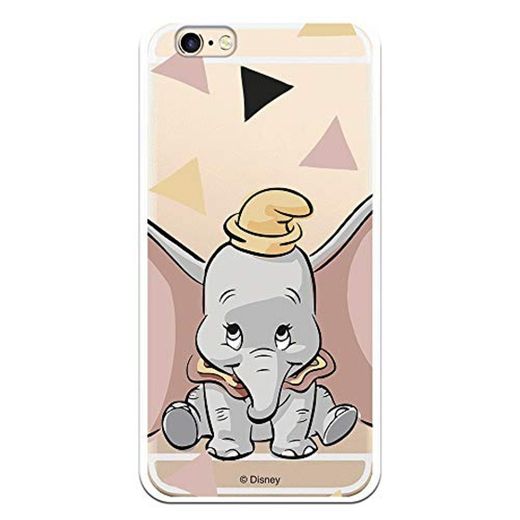 Funda para iPhone 6-6S Oficial de Dumbo Dumbo Silueta Transparente para Proteger