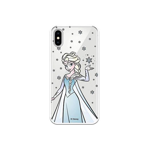 Funda para iPhone X - XS Oficial de Frozen Elsa Silueta para