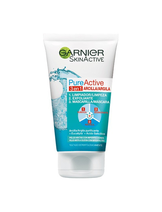 Producto Garnier Pure Active Integral Cleaner 3 in 1