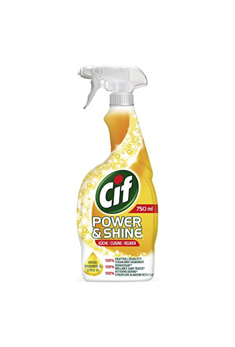 Productos CIF Power & Shine limpiador spray Cocina