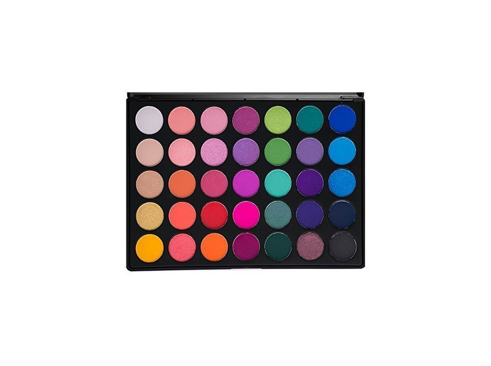 Social Morphe Pro 35 Color Eyeshadow Makeup Palette - GLAM