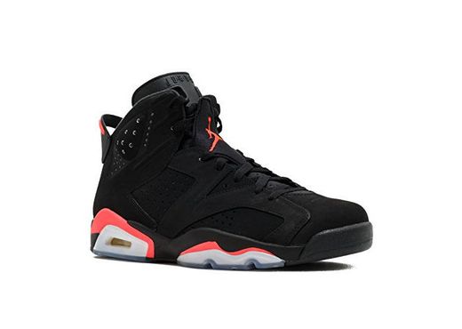 Nike Air Jordan 6 Retro, Zapatillas de Deporte para Hombre, Negro/Rojo