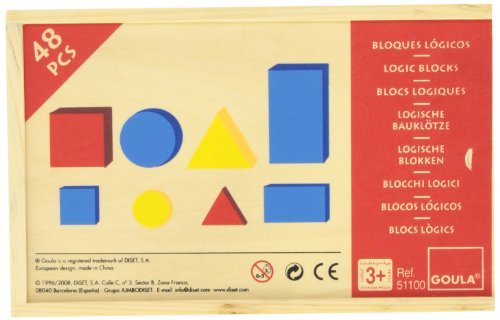 Producto Goula Blocks 1 Bloques Lógicos, Multicolor