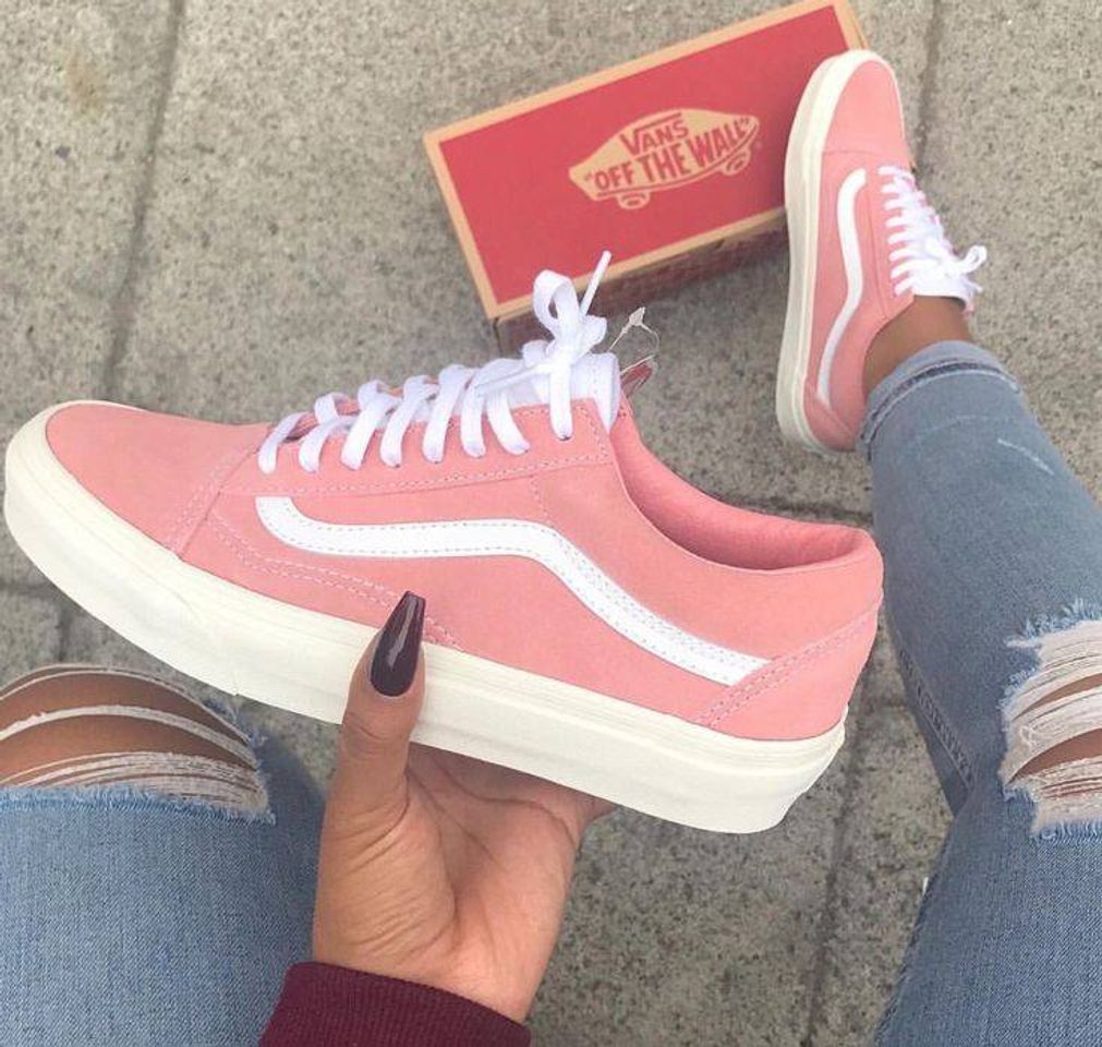 Fashion Vans cor de rosa