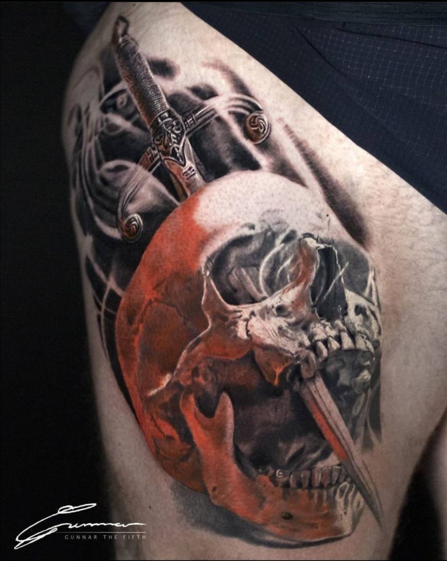 Moda Skull Tattoo 