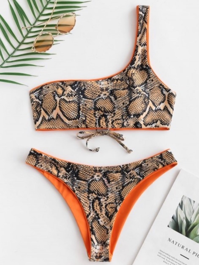 Fashion Bikini set- Mango orange