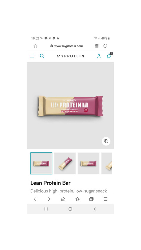 Products Protein bar