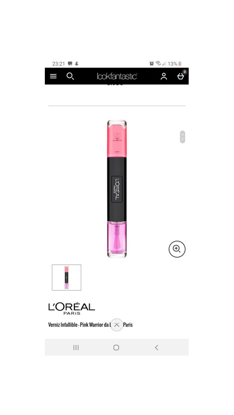 Products Verniz l'oréal infallible