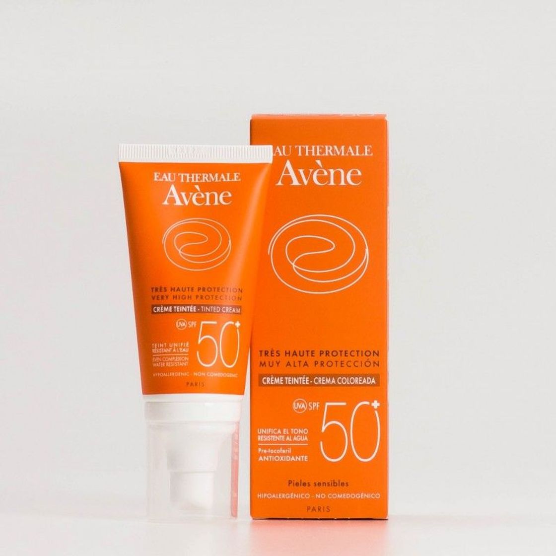 Belleza AVENE Crema Coloreada Pieles Sensibles SPF50+ 50ML