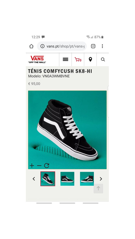 Product Vans comfycush