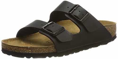 Fashion Birkenstock 51793 - Sandalias con hebilla unisex, Negro, 37