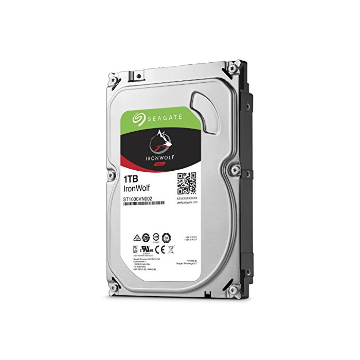 Electronic Seagate IronWolf - Disco duro interno de 1TB para sistemas Bay 1-8