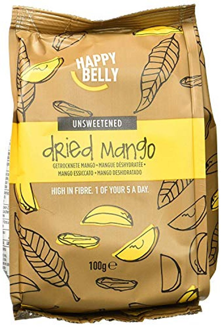 Producto Marca Amazon - Happy Belly Mango deshidratado