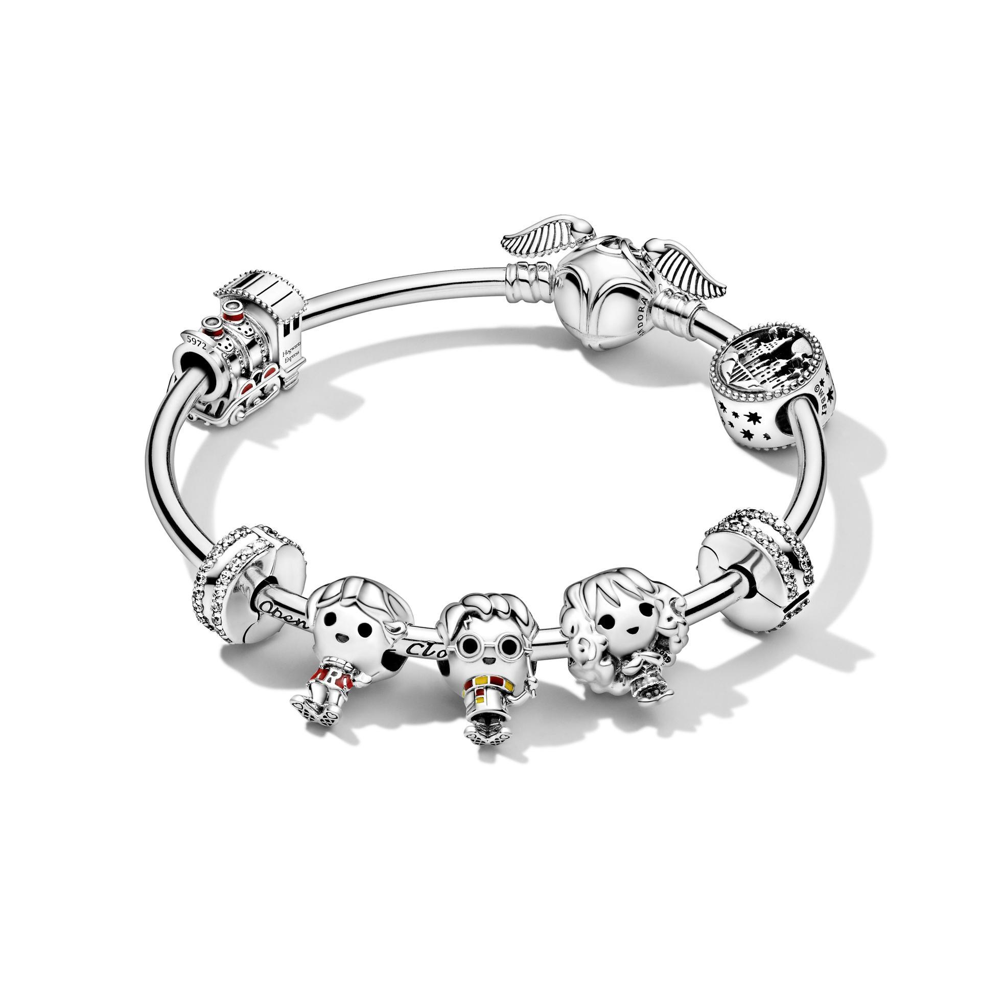 Fashion Pulseira Pandora Harry Potter