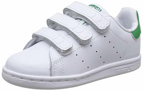 Moda adidas Stan Smith CF, Zapatillas Unisex bebé, Blanco