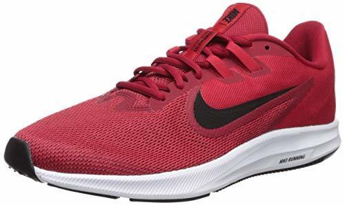 Social Nike Downshifter 9, Zapatillas de Running para Hombre, Rojo