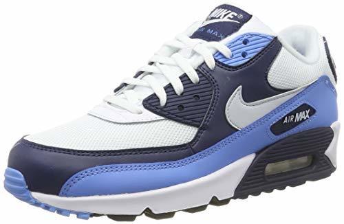 Social Nike Air MAX 90 Essential, Zapatillas de Gimnasia para Hombre, Blanco
