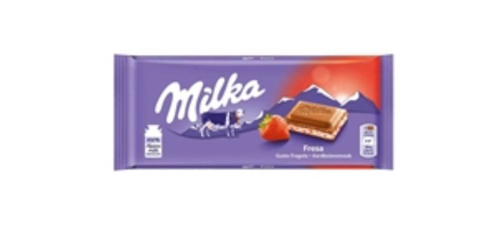 Product Milka de morango