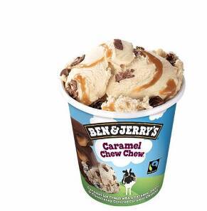 Fashion Ben & Jerrys - Gelado Caramel Chew Chew